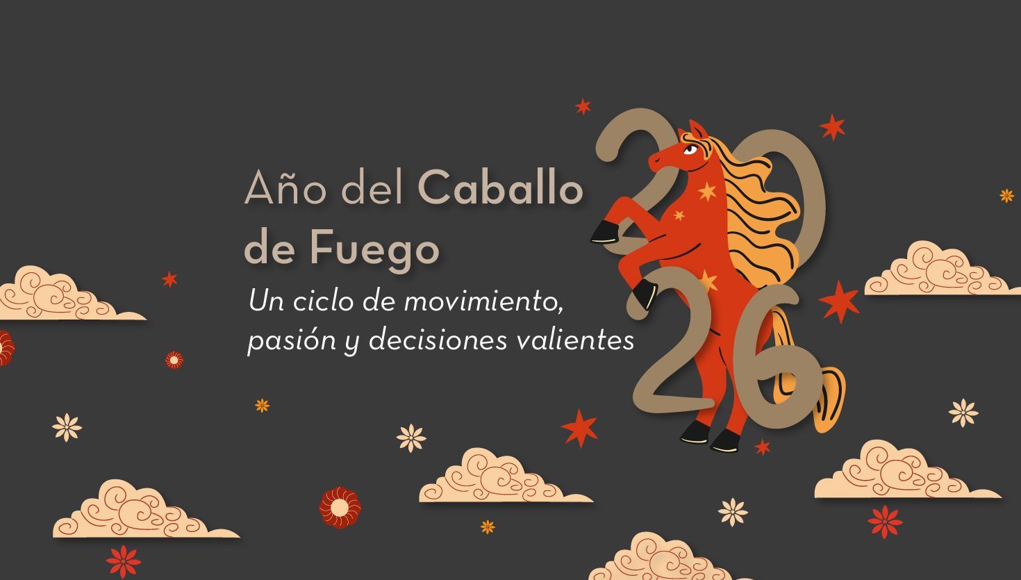 2026, Año del Caballo de Fuego: un ciclo de movimiento, pasión y decisiones valientes