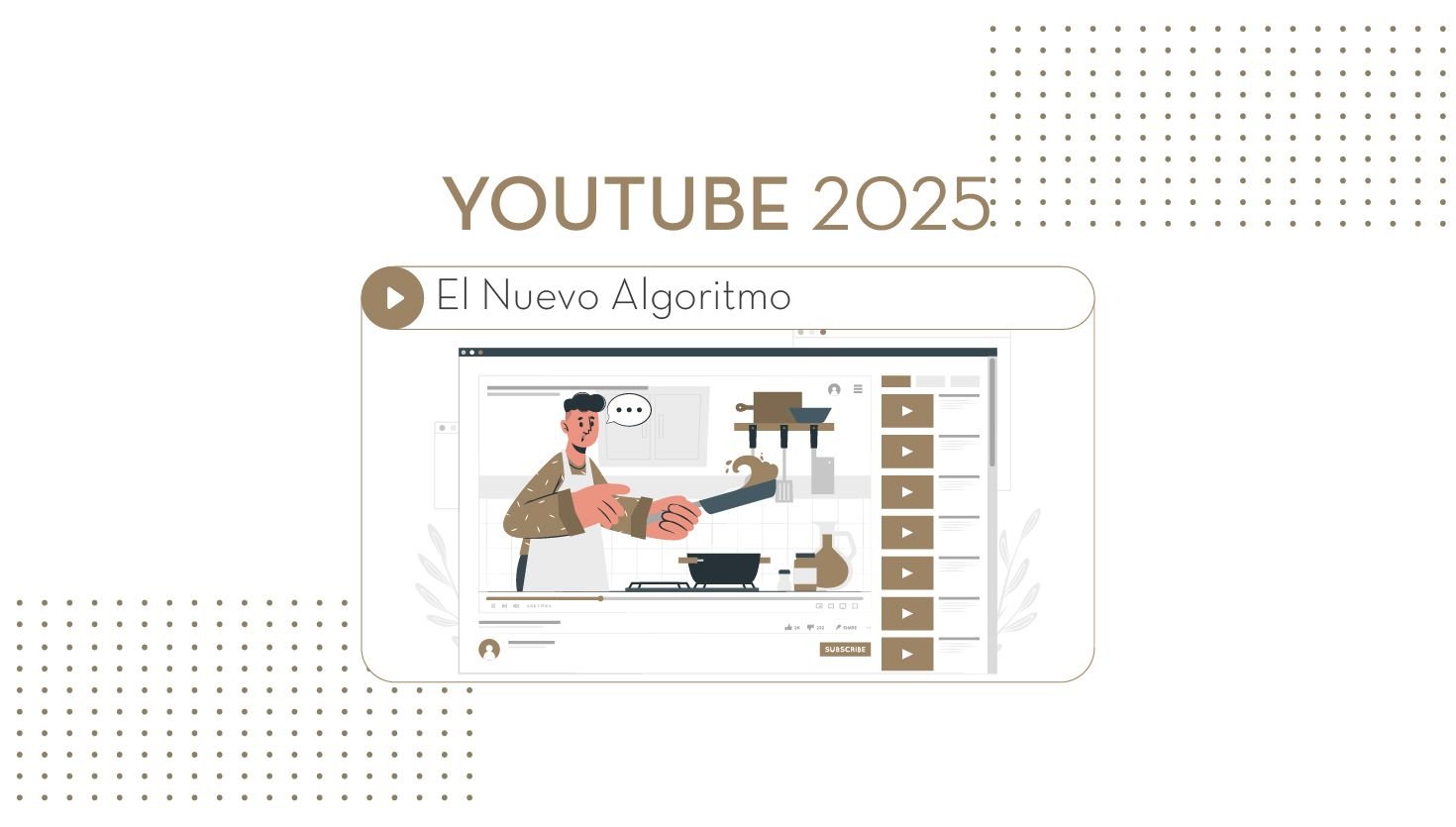 YouTube 2025: El algoritmo ya no premia creatividad, sino constancia, conversación y estrategia